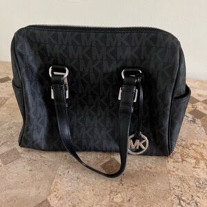 Michael Kors Black Monogram Handbag